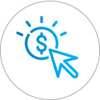 Icon for checkless banking